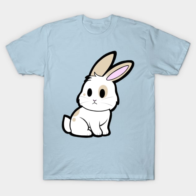 Cream Spotted Bunny T-Shirt by Firestorm Fox